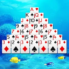 Взлом Pyramid Solitaire  [МОД Бесконечные деньги] - последняя версия apk на Андроид