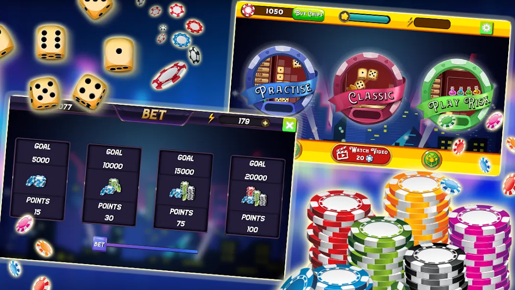 Farkle - Dice Game (Фаркл)  [МОД Mega Pack] Screenshot 4