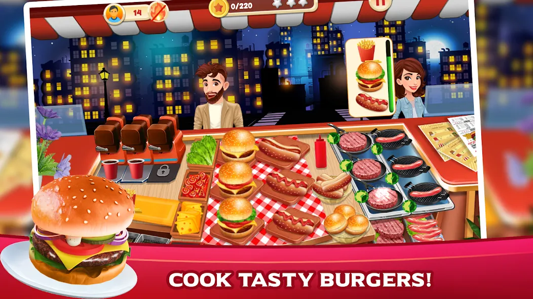 Cooking Mastery: Kitchen games  [МОД Unlimited Money] Screenshot 1