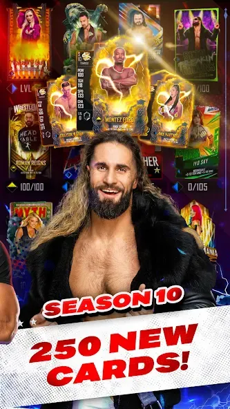 WWE SuperCard - Battle Cards (ВВЕ СуперКард)  [МОД Все открыто] Screenshot 2