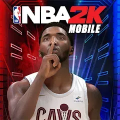 Взломанная NBA 2K Mobile Basketball Game (НБА 2 Мобайл)  [МОД Много монет] - полная версия apk на Андроид