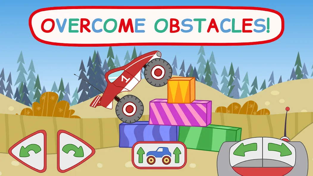 Kid-E-Cats: Kids Monster Truck  [МОД Бесконечные монеты] Screenshot 3