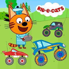 Скачать взломанную Kid-E-Cats: Kids Monster Truck  [МОД Бесконечные монеты] - стабильная версия apk на Андроид