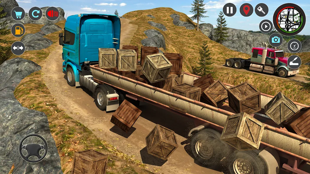 Transport Simulator Truck Game  [МОД Много монет] Screenshot 3