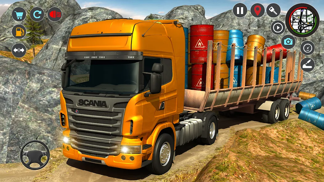 Transport Simulator Truck Game  [МОД Много монет] Screenshot 4