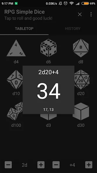 RPG Simple Dice (РПГ Простые Кости)  [МОД Все открыто] Screenshot 2