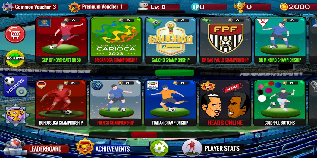 Button Football  [МОД Много монет] Screenshot 3