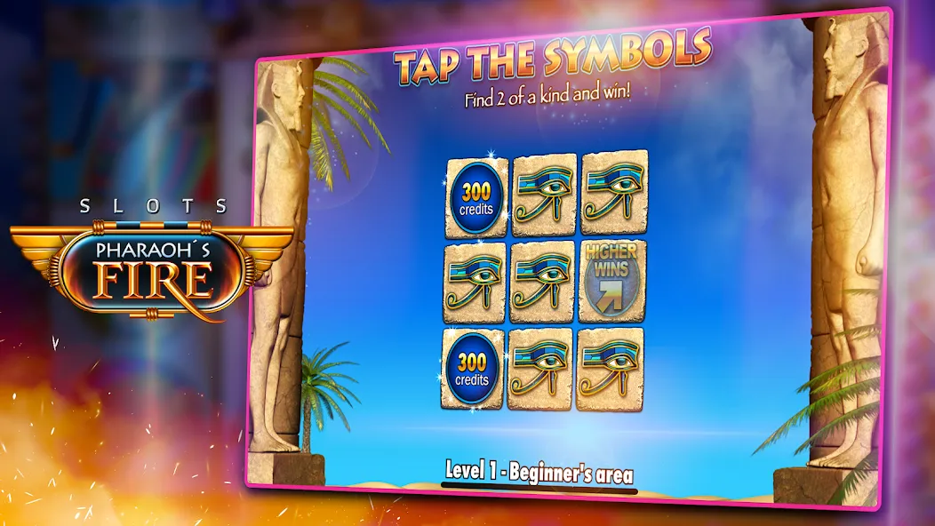 Slots - Pharaoh's Fire (Слоты)  [МОД Бесконечные деньги] Screenshot 5