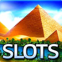 Взломанная Slots - Pharaoh's Fire (Слоты)  [МОД Бесконечные деньги] - последняя версия apk на Андроид