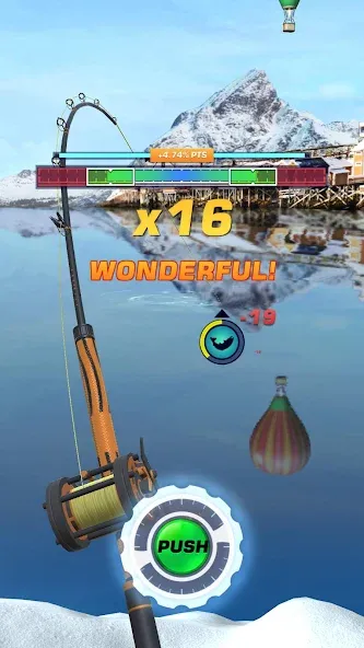 Fishing Rival 3D (Фишинг Ривал 3Д)  [МОД Бесконечные монеты] Screenshot 3