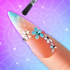 Взломанная Nail Salon - Nails Spa Games (Нейл Салон)  [МОД Меню] - последняя версия apk на Андроид