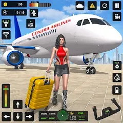 Скачать взломанную City Pilot Cargo Plane Games (Сити Пилот Карго Плейн Геймс)  [МОД Бесконечные монеты] - последняя версия apk на Андроид