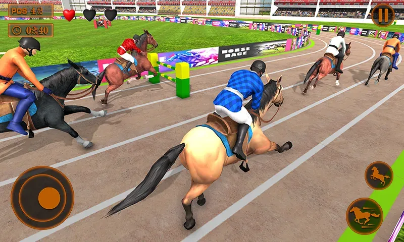 Mounted Horse Racing Games  [МОД Mega Pack] Screenshot 4