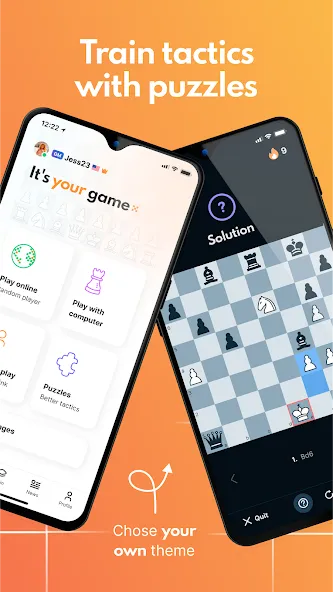 chess24 > Play, Train & Watch  [МОД Бесконечные монеты] Screenshot 2