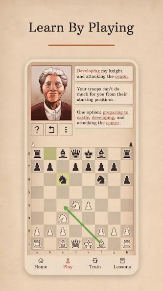 Learn Chess with Dr. Wolf  [МОД Бесконечные деньги] Screenshot 3