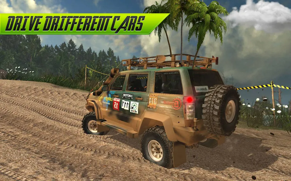 Offroad Jeep Driving Simulator  [МОД Menu] Screenshot 2