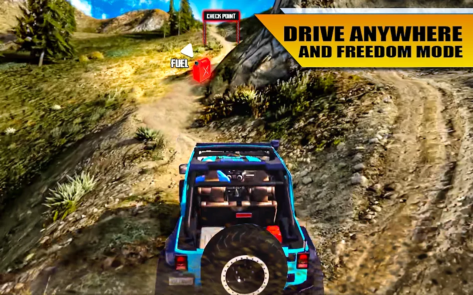 Off Road Jeep Drive Simulator  [МОД Меню] Screenshot 1