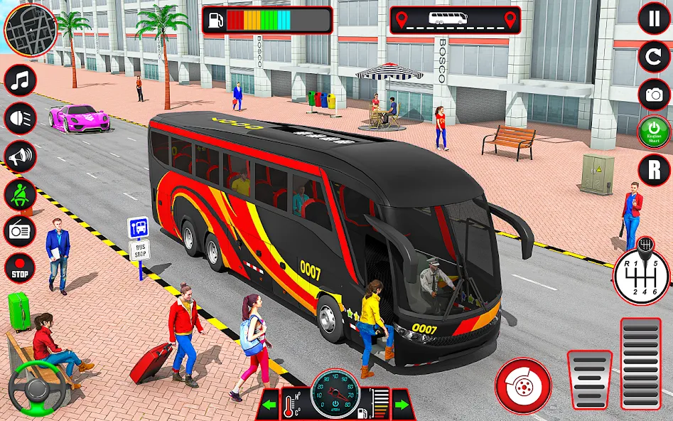 City Bus Simulator 3D Bus Game (Симулятор городского автобуса 3D  игра   )  [МОД Меню] Screenshot 5