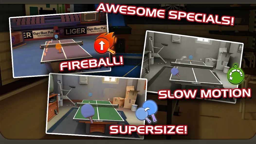 Ping Pong Masters (Пингпонг мастера)  [МОД Много монет] Screenshot 4