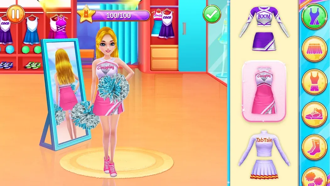 Cheerleader Champion Dance Now  [МОД Все открыто] Screenshot 1