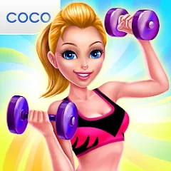 Взлом Fitness Girl - Dance & Play  [МОД Все открыто] - последняя версия apk на Андроид