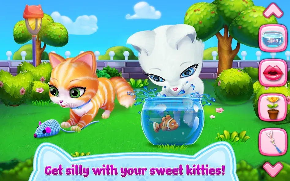 Kitty Love - My Fluffy Pet  [МОД Unlimited Money] Screenshot 2