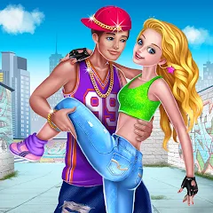 Взлом Hip Hop Battle - Girls vs Boys  [МОД Все открыто] - последняя версия apk на Андроид