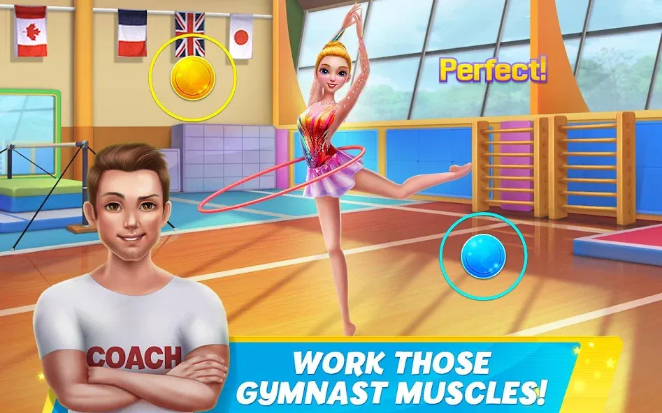 Rhythmic Gymnastics Dream Team  [МОД Бесконечные деньги] Screenshot 5