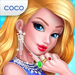 Взломанная Rich Girl Mall - Shopping Game  [МОД Много монет] - стабильная версия apk на Андроид