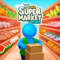 Взломанная Idle Supermarket Tycoon－Shop (Айдл Супермаркет Тайкун)  [МОД Menu] - последняя версия apk на Андроид