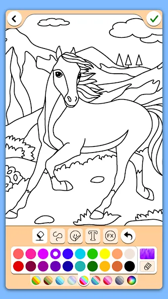 Coloring for girls and women  [МОД Menu] Screenshot 2