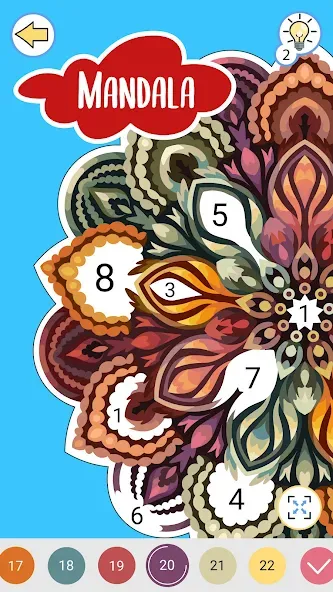 Color by Number: Coloring Book  [МОД Mega Pack] Screenshot 5