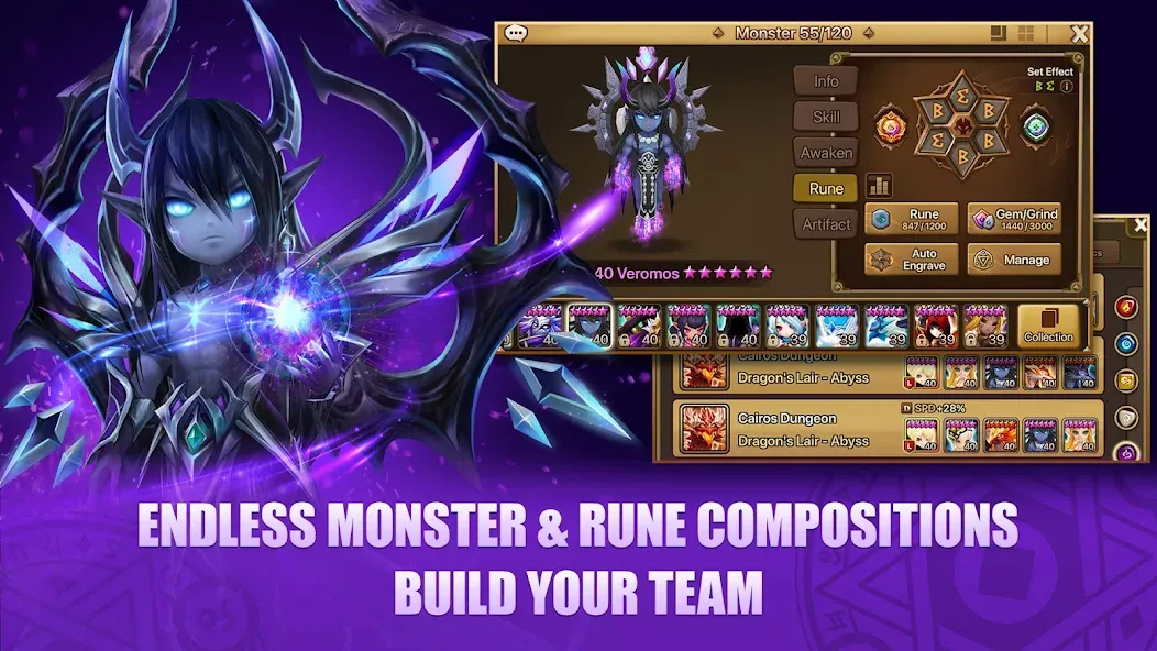 Summoners War  [МОД Unlocked] Screenshot 3