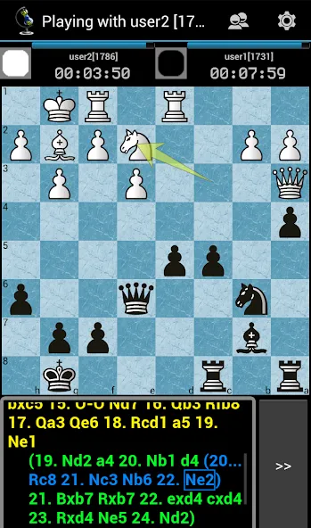 Chess ChessOK Playing Zone PGN  [МОД Много монет] Screenshot 1