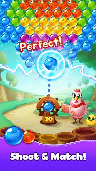 Bubble CoCo : Bubble Shooter (Бабл Коко)  [МОД Все открыто] Screenshot 1