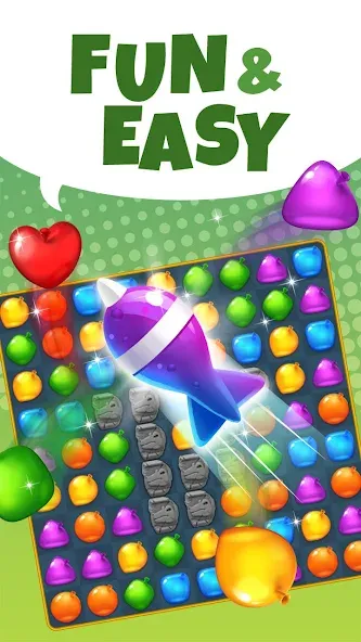 Aqua Blast: Match 3 Puzzle (Аква Бласт)  [МОД Бесконечные деньги] Screenshot 2