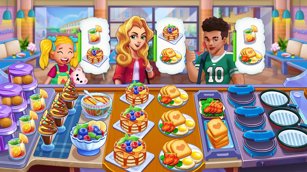 Food Voyage: Fun Cooking Games (Фуд Воядж)  [МОД Меню] Screenshot 3