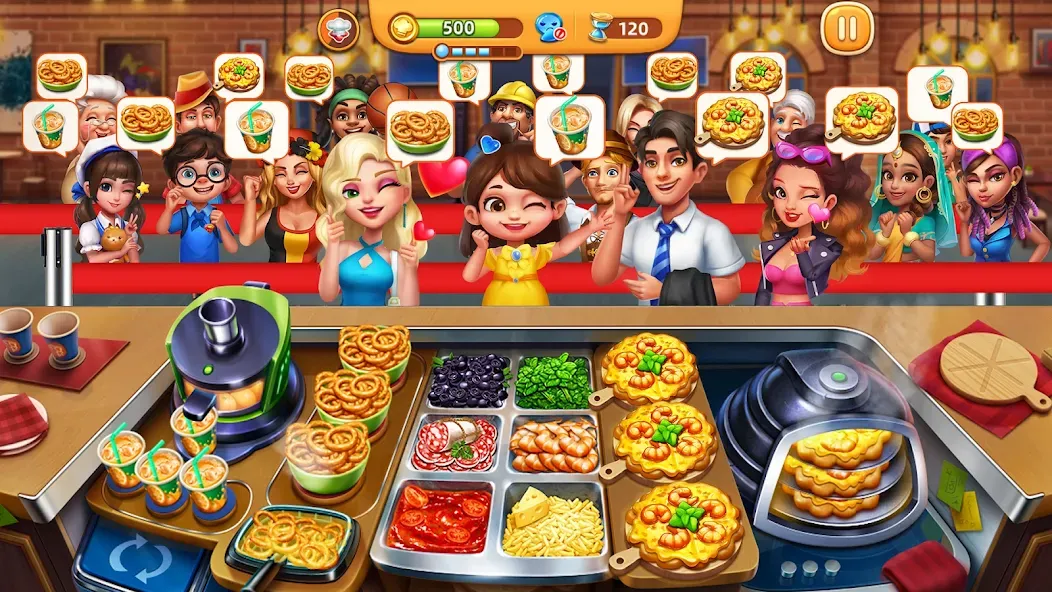 Cooking City - Cooking Games (Кукинг Сити)  [МОД Unlocked] Screenshot 2