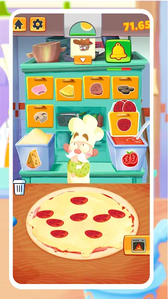 Pizza Maker - Cooking Games (Пицца Мейкер)  [МОД Mega Pack] Screenshot 2