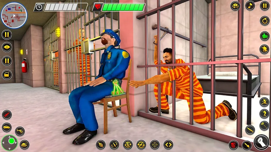 Grand Jail Prison: Escape Game (Гранд Джейл Призон)  [МОД Все открыто] Screenshot 1