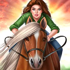 Взломанная My Horse Stories  [МОД Mega Pack] - последняя версия apk на Андроид