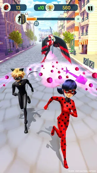 Miraculous Ladybug & Cat Noir  [МОД Много денег] Screenshot 5