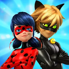 Скачать взломанную Miraculous Ladybug & Cat Noir  [МОД Много денег] - полная версия apk на Андроид