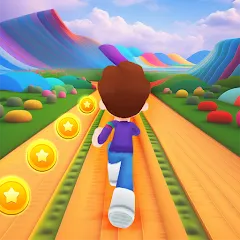 Скачать взломанную Subway Craft: Fun Runner (Фан Раннер)  [МОД Бесконечные деньги] - стабильная версия apk на Андроид