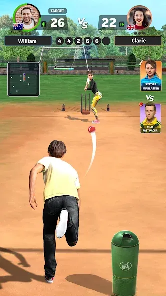 Cricket Gangsta™ Cricket Games (Крикет Гангста 11 Лига)  [МОД Menu] Screenshot 2