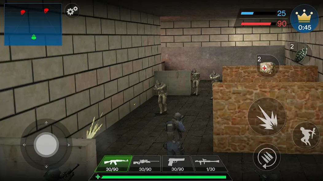 Counter Strike Offline : CS (КаунтерСтрайк)  [МОД Unlimited Money] Screenshot 1