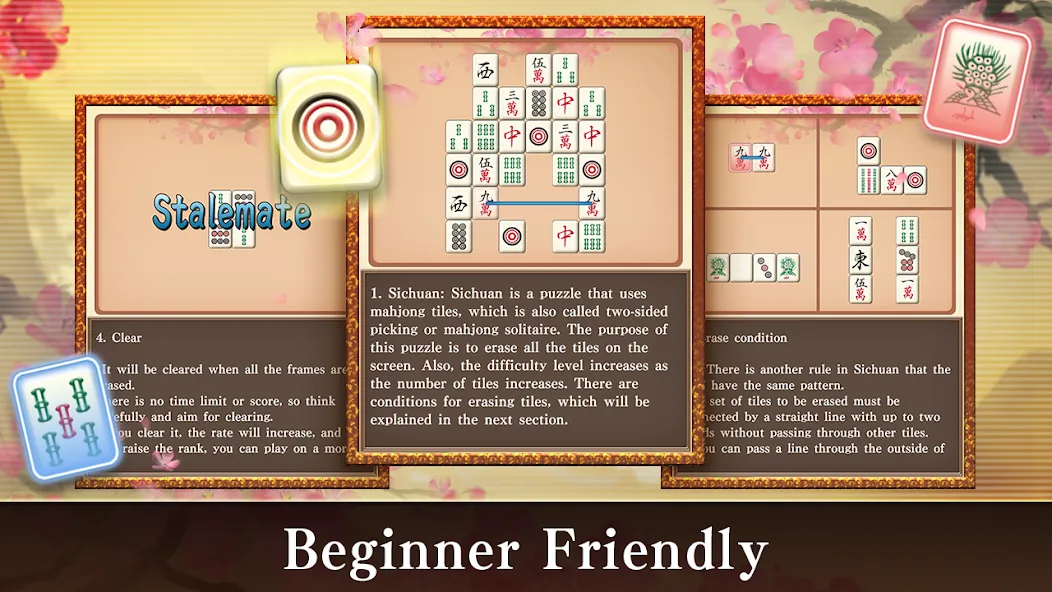 Mahjong Puzzle Shisensho (Маджонг Пазл Шисеншо)  [МОД Menu] Screenshot 3