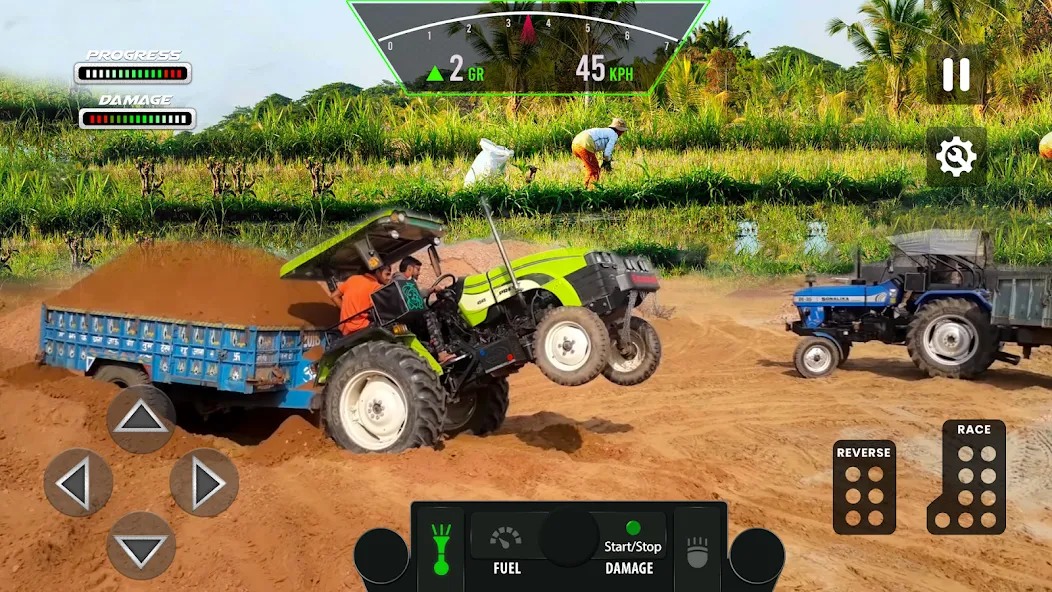 Tractor Simulator Farm Games (Фарминг игры)  [МОД Unlocked] Screenshot 2