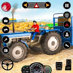 Взлом Tractor Simulator Farm Games (Фарминг игры)  [МОД Unlocked] - полная версия apk на Андроид