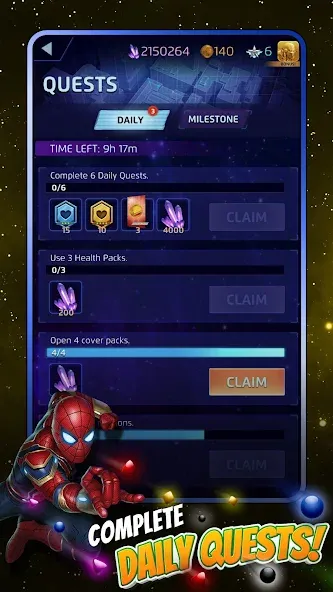 MARVEL Puzzle Quest: Hero RPG (Марвел Пазл Квест)  [МОД Много денег] Screenshot 5